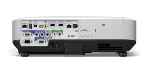 Проектор Epson EB-2250U 3LCD, WUXGA, 5000Lm, 15000:1,USB 2.0-A, USB 2.0, RS-232C, Ethernet interface (100 Base-TX / 10 Base-T), VGA in (2x), VGA out, HDMI in (2x), Composite in, RGB in (2x), RGB out, MHL, Jack plug out, Jack plug in (2x), Wireless LAN IEE фото 2