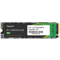 Твердотельный накопитель SSD 256GB Apacer 2280M M.2 PCI-E Gen3 x4, Read/Write up 3000/2000MB/s [AP256GAS2280P4-1]