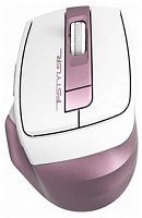 Беспроводная мышь A4TECH FSTYLER FG35 оптическая, радио, USB, 2000 dpi, 5 кнопок, розовый, белый
