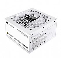 Блок питания 850W Thermaltake Toughpower GT 850W Snow Gold ATX 3.1,Gold,APFC,20+4pin,2x4+4pin,6xSata,4xMolex,4xPCI-E 6+2pin,1x12VHPWR,Modular,Вентилятор 12см,150х86х140мм,Белый [ PS-TPT-0850FNFAGE-W]