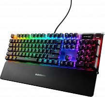 SteelSeries Apex 7 Mechanical Gaming Keyboard OLED Smart Display RGB Backlight, RU