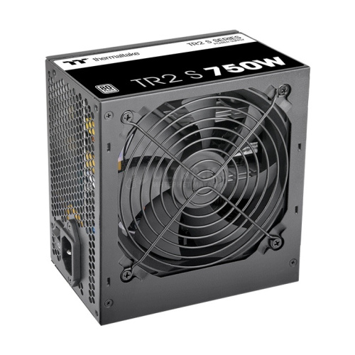 Блок питания 750W Thermaltake, TR2, ATX, 80 PLUS® , APFC, 20+4 pin, 4+4pin, 6Sata, 5 Molex, 1 FDD, 2 PCI-E 6+2 pin , 1 FDD, Вентилятор 12см, Кабель питания, Чёрный [PS-TRS-0750NNSAWE-2]