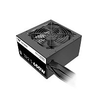Блок питания 650W Thermaltake TR2 S ATX, 80 PLUS®, APFC,20+4 pin, 4+4pin, 5хSata, 4хMolex, 1хFDD, 2хPCI-E 6+2 pin, Вентилятор 12 см, Кабель питания, Чёрный [PPS-TRS-0650NNSAWE-2]