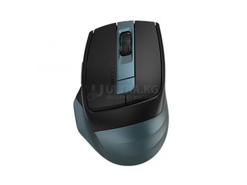 Мышь беспроводная A4tech Fstyler FB35C Mindnight Green Оптическая BT+2,4G USB 2000 dpi Li-Battery