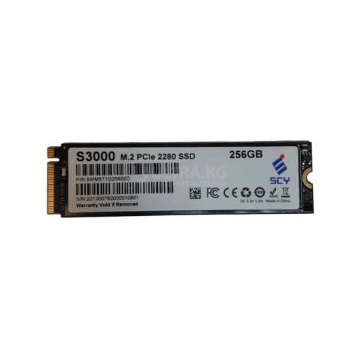 Твердотельный накопитель SSD 256GB SCY SMSV8HG25600D С 500 M.2 2280 PCIe 4.0 x4 NVMe 1.3 без упаковки