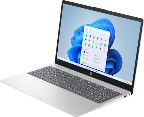 Ноутбук HP 15-FD0113 Intel Core i3-N305 (8 ядер/8 потоков up to 3.8GHz) 8GB DDR4, 128GB SSD USF+256GB флеш памяти USB 3.2 Gen1 Kingston [DTXM/256GB], 15.6" FHD, Int VGA, Type-C, HDMI, WF, BT, WIN11H, ENG-RUS, серебро [C0CM1UA#ABA]