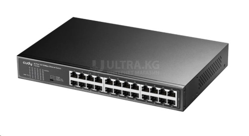 Сетевой коммутатор CUDY FS1024 24x10/100Mbps; VLAN/Default/Extend DIP Switch , 802.3i/u/x фото 2 Сетевой коммутатор CUDY FS1024 24x10/100Mbps; VLAN/Default/Extend DIP Switch , 802.3i/u/x фото 2