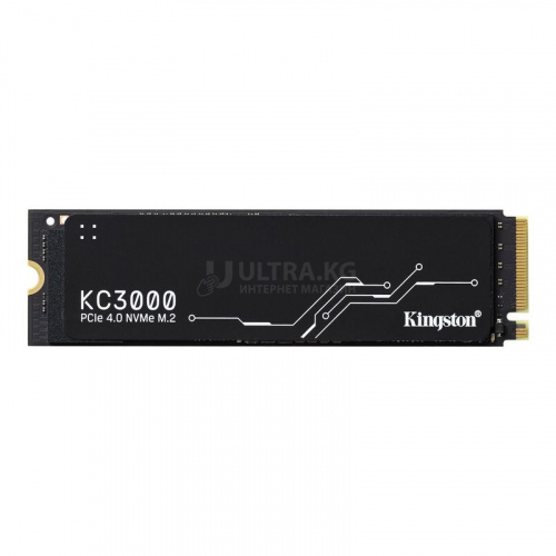 Твердотельный накопитель SSD 512GB Kingston KC3000 M.2 PCI-E Gen4x4 Read/Write up 3900/7000 MB/s [SKC3000S/512G]