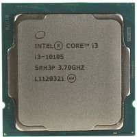 Процессор Intel Core i3-10105, LGA1200, 3.7-4.4Hz, 6MB Cache L3, UHD 630, EMT64,4 Cores + 8 Threads,Tray,Comet Lake - T